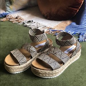 Steve Madden Kimmie Espadrille Flatform Sandals